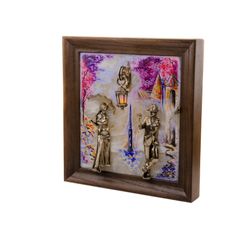 Золотая антилопа / Painting "Couple. Spring" with illumination