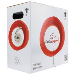 CABLEXPERT / Twisted pair cable, 305 m, FTP5e, 4 pairs, 0.50 mm, copper, shield, Fluke Test