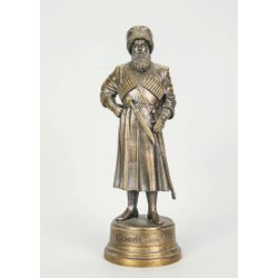 Vernissage of History / Statuette de l'imam Chamil, bronze
