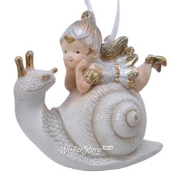 Kaemingk / Arbre de Noël jouet Elf Amory - Ville de Elfique 8 cm, pendentif