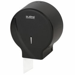 ЛАЙМА / Toilet paper dispenser PROFESSIONAL ORIGINAL (T2 system), small, black, ABS plastic