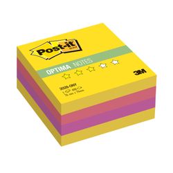 POST-IT / Self-adhesive block (sticker) ORIGINAL "Summer", 76x76 mm, 400 sheets, assorted