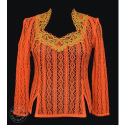 Елецкие кружева / Yelets lace / Women's lace blouse