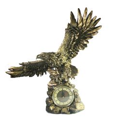 Ремеко / Composition time "Soaring eagle" (gold) L48W24H48