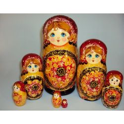 Лаврово / Matryoshka 7 places Based on Kudrin-Souvenir