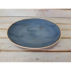 Хорекс / Horex / Plate "Blu Reattivo" rotonda di lusso 3 pcs.