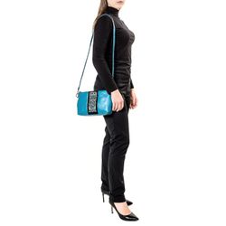 Торжокские золотошвеи / Leather bag "Rainbow mood"