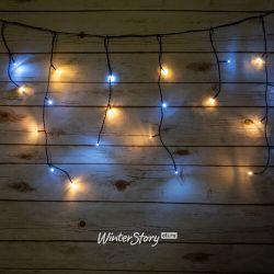 Kaemingk / kaltweiße LED Lampen, Controller, PVC schwarz, IP44