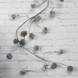 Kaemingk / Garland of cones Snow Fantasy 125 cm