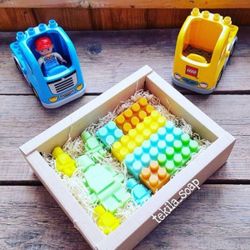 Set of children's soap "LEGO"