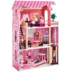 Wooden doll house "Monte Rosa"