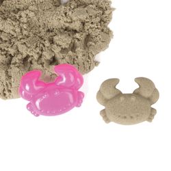 Kinetik modelleme kumu UNLANDIA, deniz, 500 g, 2 kalıp, kova