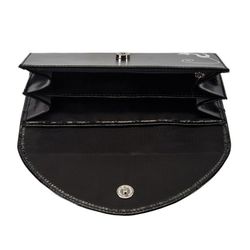 Purse women's BEFLER "Elegant cat", 190х100 mm, genuine leather, magnetic closure, embossed, black