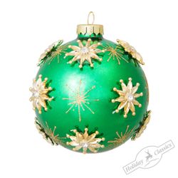 Holiday Classics / Ball "Christmas star", 8 cm, 6 pieces