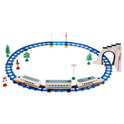 Играем вместе / Let's play together / Railroad "High-speed passenger train"