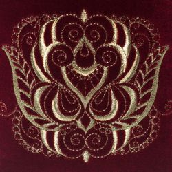 Торжокские золотошвеи / Duet Embroidered Velvet Backpack