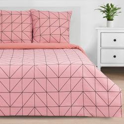 Этель / Bettwäsche Euro Pink Haze 200 * 217 cm, 220 * 240 cm, 70 * 70 cm - 2 Stück