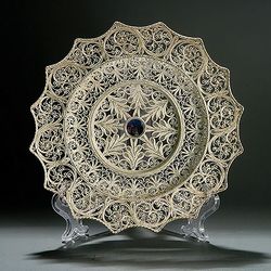 Казаковская Филигрань / Plate "Sun"