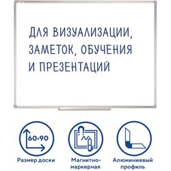 Magnetic marker board 60x90 cm, aluminum frame, Poland, STAFF Profit