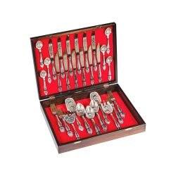 Павловский завод / Pavlovsk plant / Cutlery set "Troika", 52 items