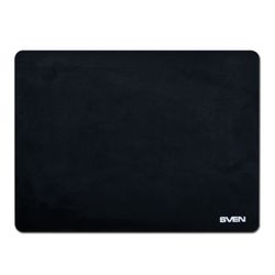 SVEN / HP mouse pad, fabric + rubber, 300x225x1 mm, black