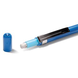 自动铅笔 PENTEL(日本)120 A3,蓝色主体,橡胶握把,橡皮擦,0.7 毫米