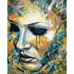 Опт-картина / Sayılara göre boyama 40x50 Yorgunluk
