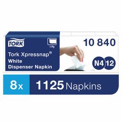 TORK / Napkins (System N4) Universal white, SET 5 pcs., 225 pcs.