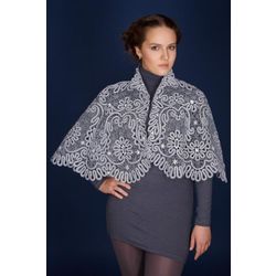 Снежинка / Snowflake / Women's drape, lace