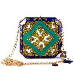 Золотая Хохлома / Square bag