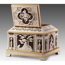 CEST interior sculpture from mammoth ivory