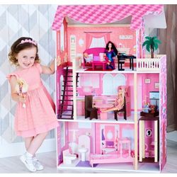 Wooden doll house "Monte Rosa"