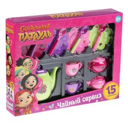Играем вместе / Vamos brincar juntos / Um conjunto de pratos de brinquedo "Fairy Patrol. Conjunto de chá"