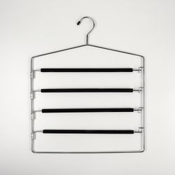 Доляна / Doyana / Hanger multi-tiered, anti-slip coating, MIX color