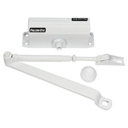 FALCON EYE FE-B3W door closer 45-65 kg, white