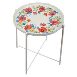 Жостово / Serving table with removable tray, author Pichugina L. 45x53 cm