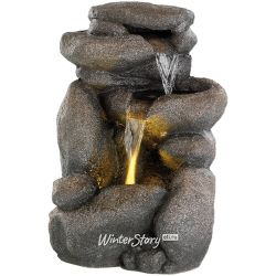 Kaemingk / Decorative fountain Delle Marmore 53 cm with LED lighting