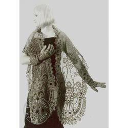 Елецкие кружева / Yelets lace / Women's lace scarf