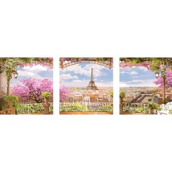 Опт-картина / Triptyque par numéros Printemps Paris