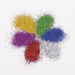 ОСТРОВ СОКРОВИЩ / Sequins for decorating blister, SET of 6 colors, 6.5 g each