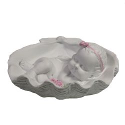 Ремеко / Decorative figure "Angel in a shell" L9W12H5,5