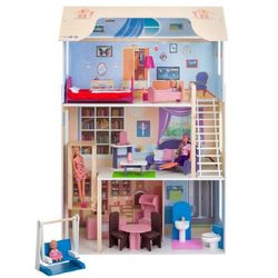 Wooden doll house "grace"