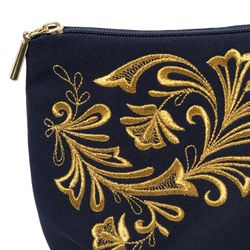 Торжокские золотошвеи / Cosmetic bag "Frosty pattern"