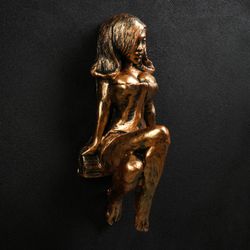 Хорошие сувениры / Console-hanger "Girl" 32x15x13 cm