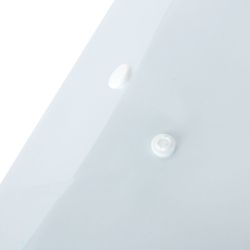 Reliure enveloppe bouton BRAUBERG, vertical, A4, jusqu'à 100 feuilles, transparent, 0,15 mm