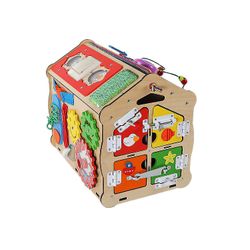 KimToys / Business board house "Smiley with light"