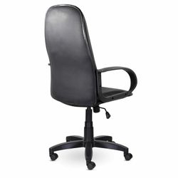 BRABIX office chair "Praktik EX-279", JP/skin fabric, gray