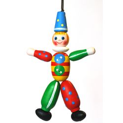 Wooden figurine Clown