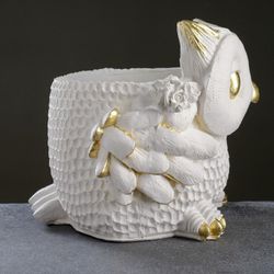 Хорошие сувениры / Figured planter "Owl" 23x26x26 cm