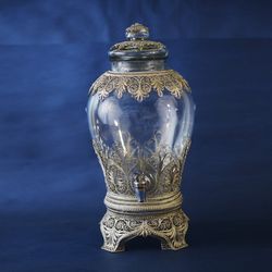 Казаковская Филигрань / Souvenir samovar with a flask "Beseda"